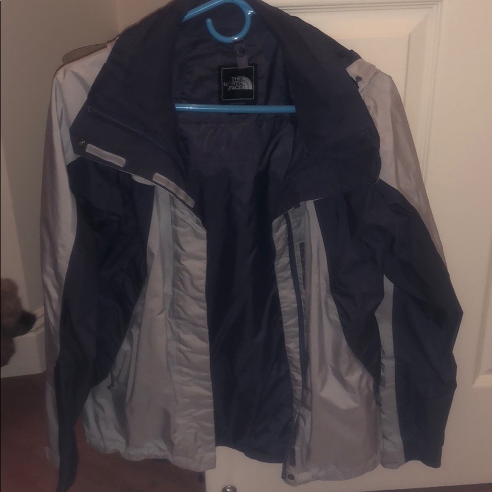 The North Face rain jacket